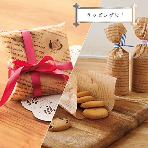 関西紙工Kansaishiko WAXペーパー英字柄40枚入 日本製 160096 |  | 04