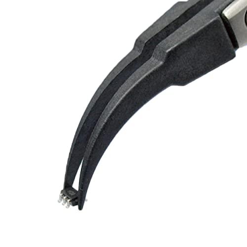 ENGINEER エンジニア ESDピンセット 静電気対策 曲がりタイプ 130mm PTZ-43 |  | 01