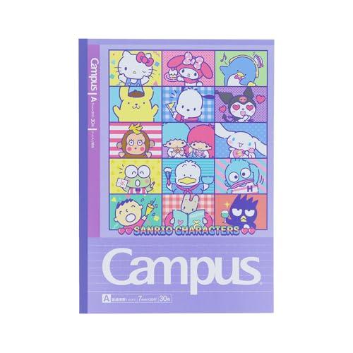 サンスター文具 サンリオキャラクター ノート キャンパスノート A罫 5冊 サンリオキャラクターズ S2691710 |  | 03