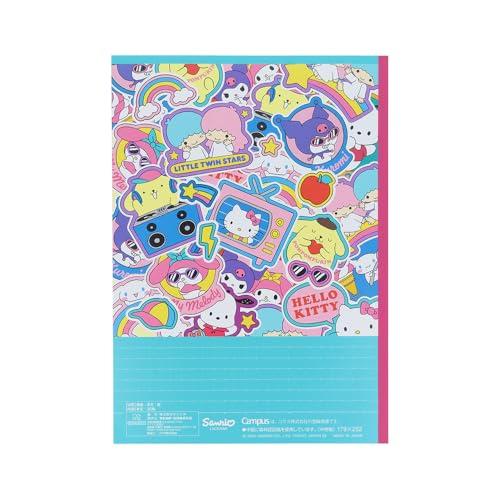 サンスター文具 サンリオキャラクター ノート キャンパスノート A罫 5冊 サンリオキャラクターズ S2691710 |  | 06