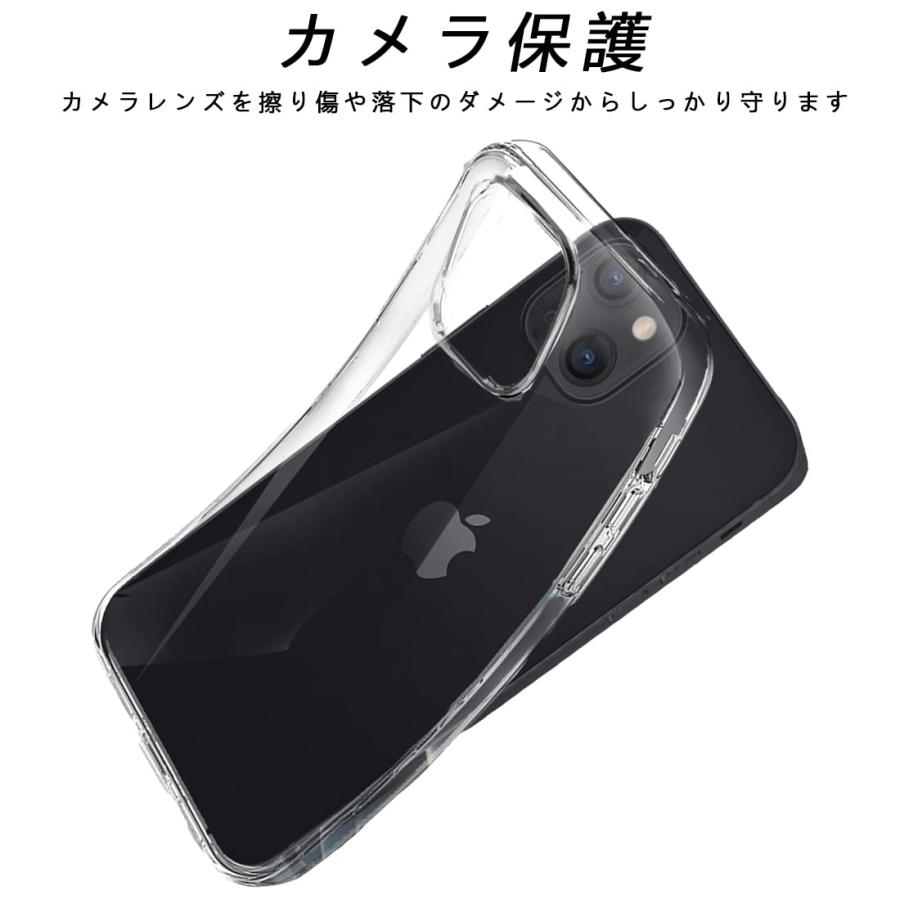 FOR iPhone 13 mini 5.4 用のケースの落下防止衝撃吸収擦り傷 FOR iPhone 13 mini 5.4 用の透明保護カバ |  | 03
