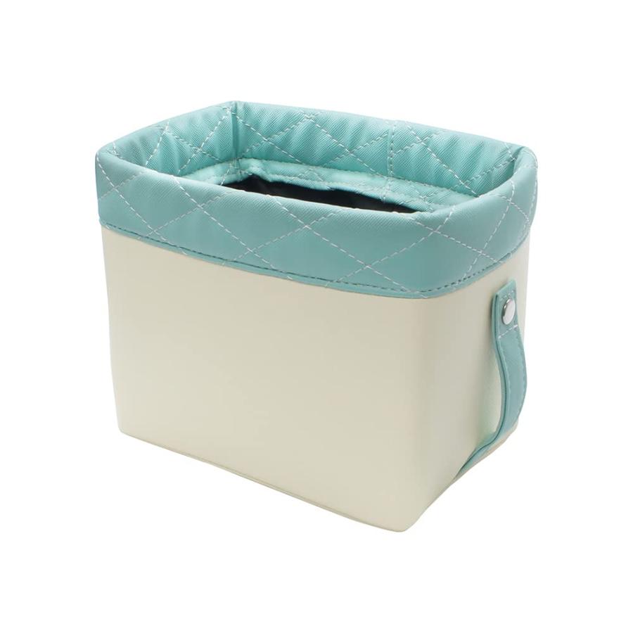 槌屋ヤックTsuchiya Yac 車内用品 Lattice ダストボックス シフォンミント PF-381 | 