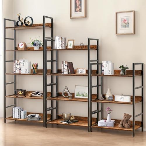 LeYoi オープンシェルフ ラック 棚 本棚 おしゃれ 収納ラック 木製ラック スチールラック 食器棚 レンジラック キッチンラック レトロ |  | 01