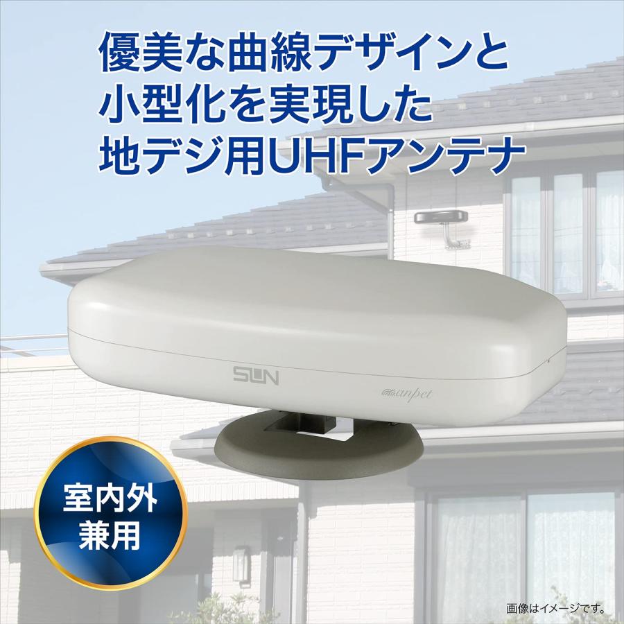 SUN(電子) SDA-5-2-IW Amazon | サン電子 地上デジタル放送受信専用屋外・室内兼用