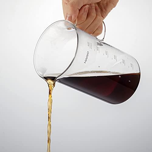 HARIOハリオ ビーカーサーバー クラフツサイエンス 容量300ml 計量メモリ付き 耐熱ガラス製 日本製 BV-300 |  | 03