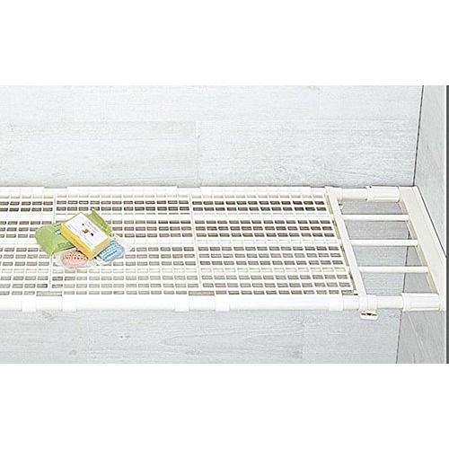 トンボ 突っ張り棚 伸縮 超強力タイプ ワイド 幅119~200cm対応 ホワイト 伸縮ラック 新輝合成 WM-200 |  | 01