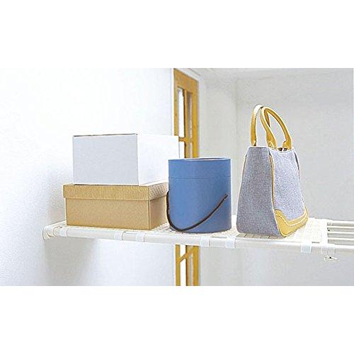 トンボ 突っ張り棚 伸縮 超強力タイプ ワイド 幅119~200cm対応 ホワイト 伸縮ラック 新輝合成 WM-200 |  | 02