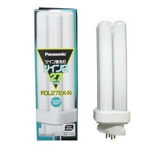 (未使用･未開封品)　パナソニック ケース販売 10個セット コンパクト形蛍光灯 27W ナチュラル色(3波長形昼白色) ツイン蛍光灯 ツイン2(4本束状ブリッジ) FDL27EX-N_s 7z28pnb パナソニック ケース販売 10個セット コンパクト形蛍光灯 27W