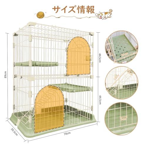 キャットケージ　ペットケージ　ゲージ　高さ188cm キャットケージ ペットケージ ゲージ 高さ188cm