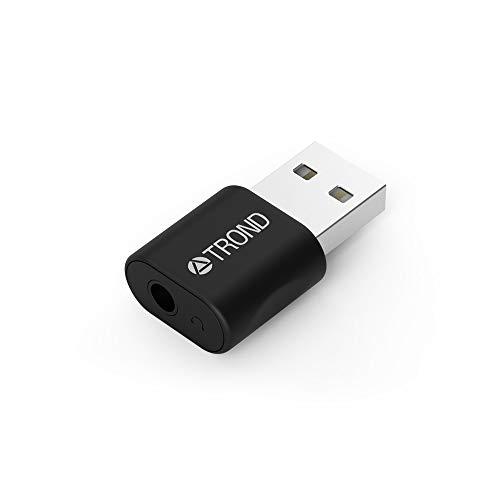 TROND USB オーディオ 変換アダプタ 外付け サウンドカード USB