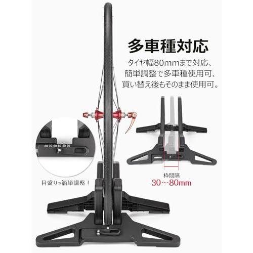CXWXC 自転車 スタンド 倒れない 室内 高耐久性 サイクルスタンド ロードバイク クロスバイク 各種 対応 BN-W052 |  | 05