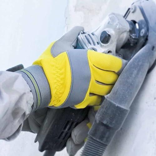 富士手袋工業 作業 天牛 防振手袋 LL グレー/イエロー 0035 |  | 05