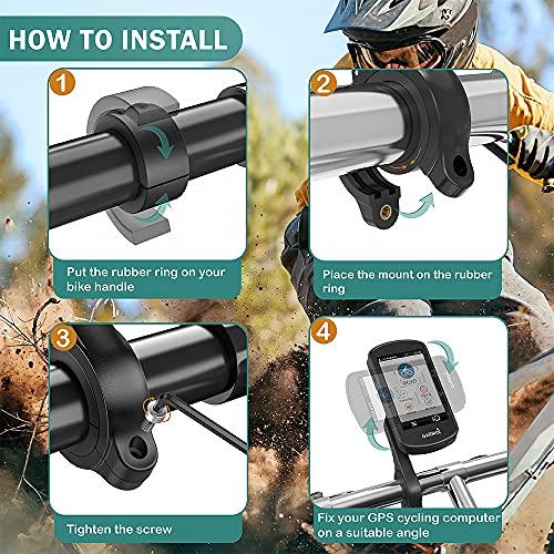 TUSITA サイコン マウント ガーミン 用 Garmin Edge GPS XOSS G/G + サイコンマウント 付き GoProアダプタ |  | 03