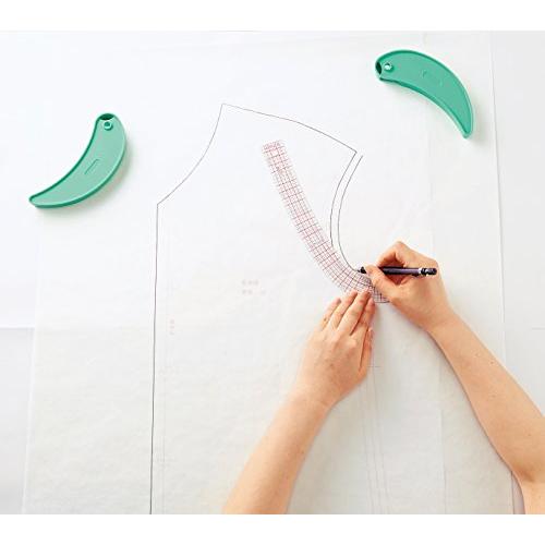 クロバーClover Clover ソーイング用品 クロバー カーブ定規 ミニものさし付 25-051 |  | 05