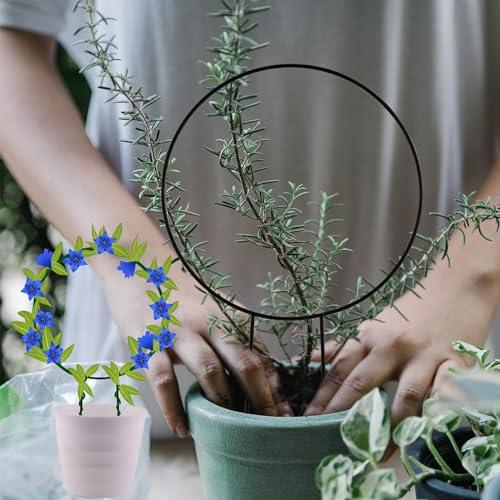 siawadeky 植物支柱 観葉支柱 2個セット 円形 観葉 つる植物 植物サポート 花支え DIY飾り用 植物成長方向誘引 バラ 薔薇 植木 |  | 02