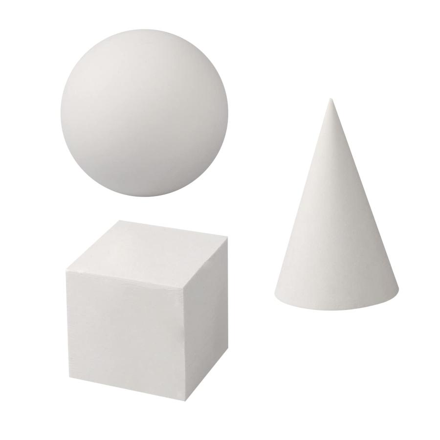 10個セット デッサン 模型 図形 モデル 幾何学 ミニ 樹脂模型 スケッチ 練習 素描 学習 描画 ツール 美術用品 学校 家庭用 置物 装飾 |  | 02