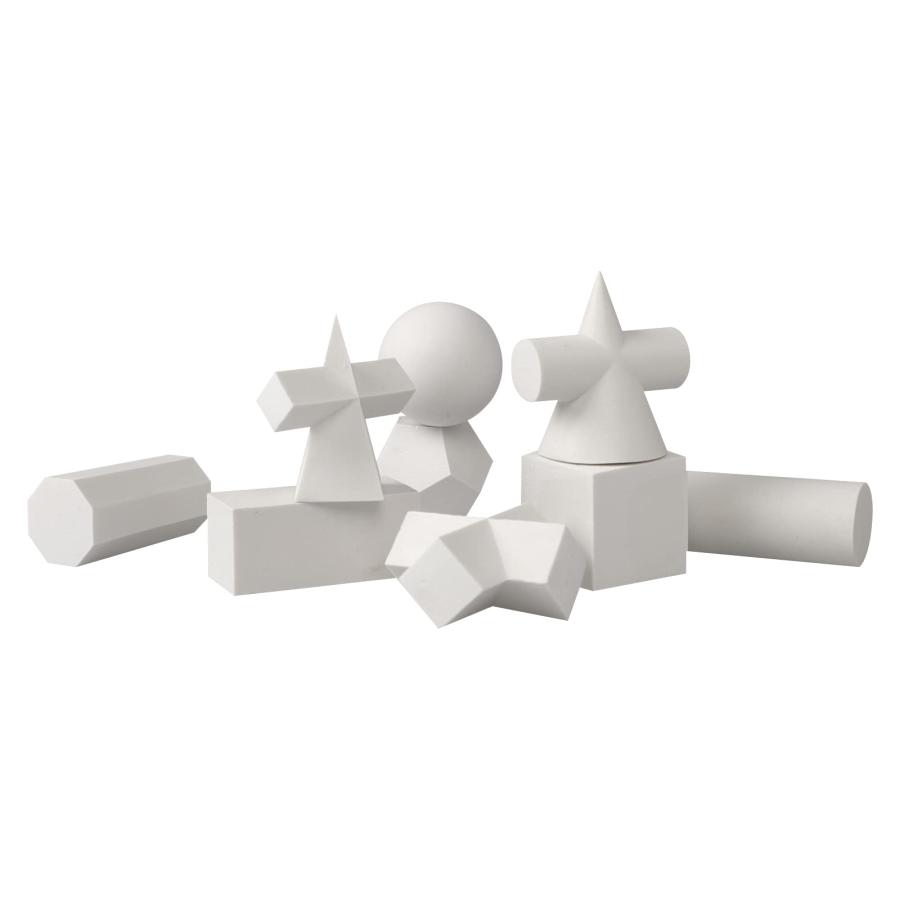 10個セット デッサン 模型 図形 モデル 幾何学 ミニ 樹脂模型 スケッチ 練習 素描 学習 描画 ツール 美術用品 学校 家庭用 置物 装飾 |  | 04