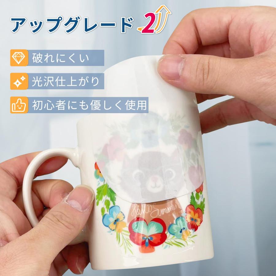 Koala スプレー不要 透明 水転写シート クリア インクジェット専用 水転写デカール A4 5枚 クリアアクリル必要ない |  | 02