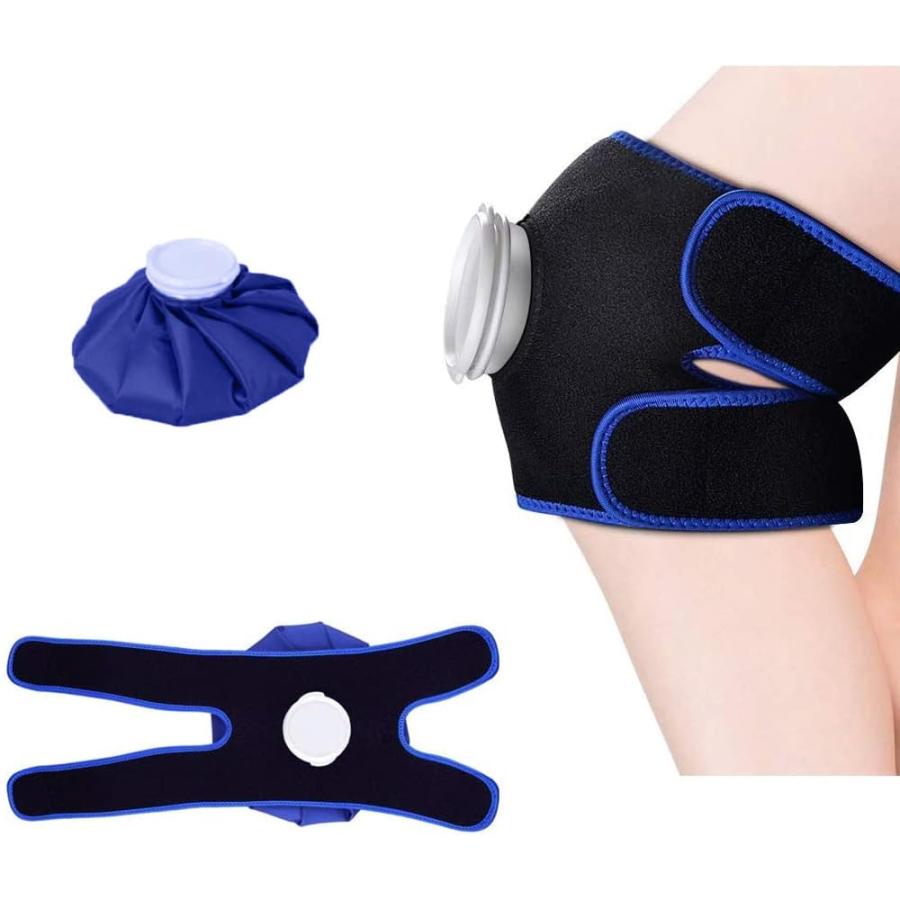アイシングサポーター スポーツ用 アイスバッグサポーター 膝用 足首 固定用サポーター アイシングセット 肘 固定サポーター アイシング用 氷の | 