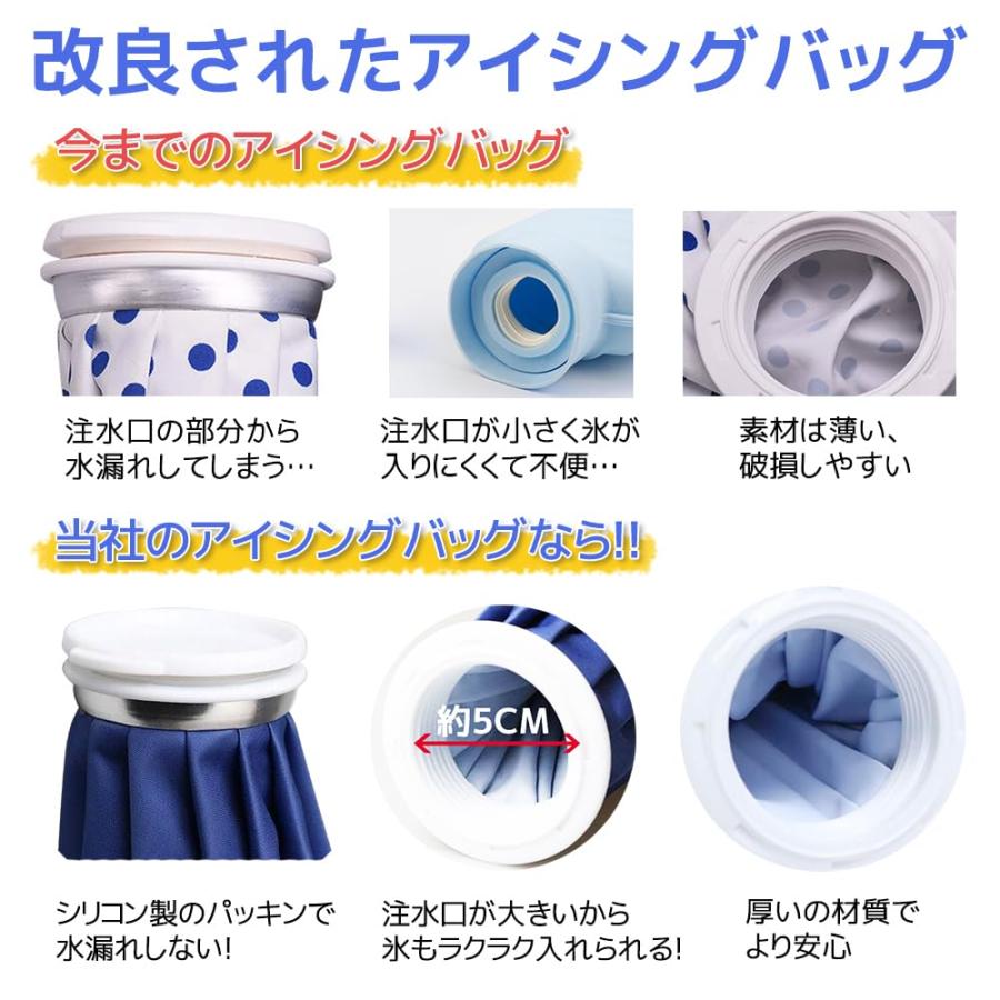 アイシングサポーター スポーツ用 アイスバッグサポーター 膝用 足首 固定用サポーター アイシングセット 肘 固定サポーター アイシング用 氷の |  | 07