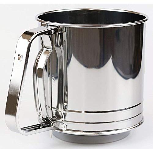 パール金属 EEスイーツ ステンレス製 2重アミ自動 粉ふるい LL 日本製 D-4724 |  | 05