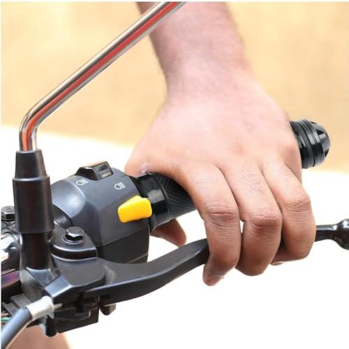 バイク グリップ 左右セット アルミ バーエンド 22.2mm カスタム バイク クリップ 汎用 ブラック色 |  | 06