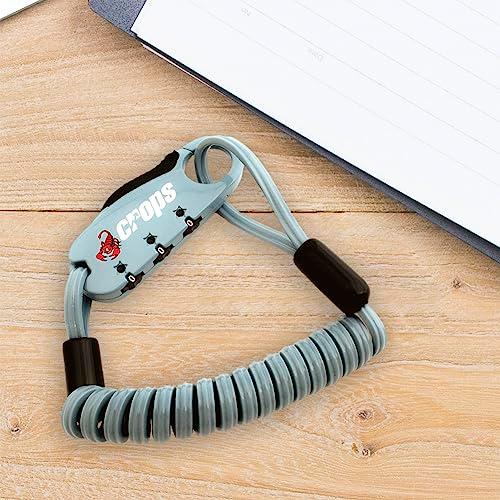 クロップスcrops 形状記憶ケーブル ワイヤーロック Q-BIRO MINI キューバイロミニ | 2mmダブル×900mm 3桁ダイヤル S |  | 03