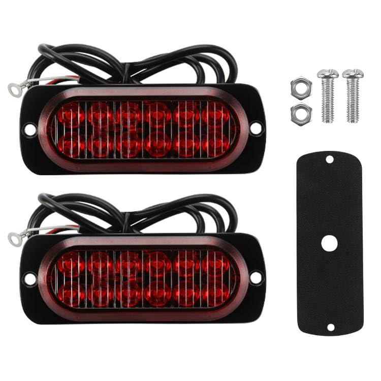 スーパーブライト 最新型ワイドボルテージモデル 12V 24V 兼用 LED テール ライト 防水 ブレーキランプ テールランプ 汎用 車 バイ |  | 03