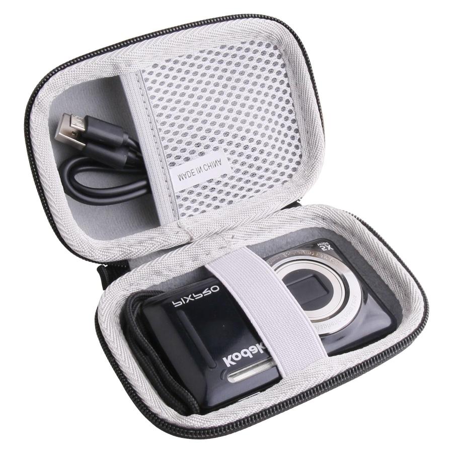 WAIYUJP収納ケース互換の KODAK コダック PIXPRO FZ55/FZ45/FZ43 デジタルカメラ 保護 キャリング 収納ケース. |  | 04