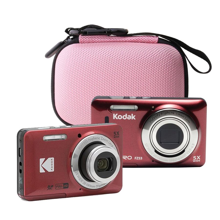 WAIYUJP収納ケース互換の KODAK コダック PIXPRO FZ55/FZ45/FZ43 デジタルカメラ 保護 キャリング 収納ケース. |  | 07