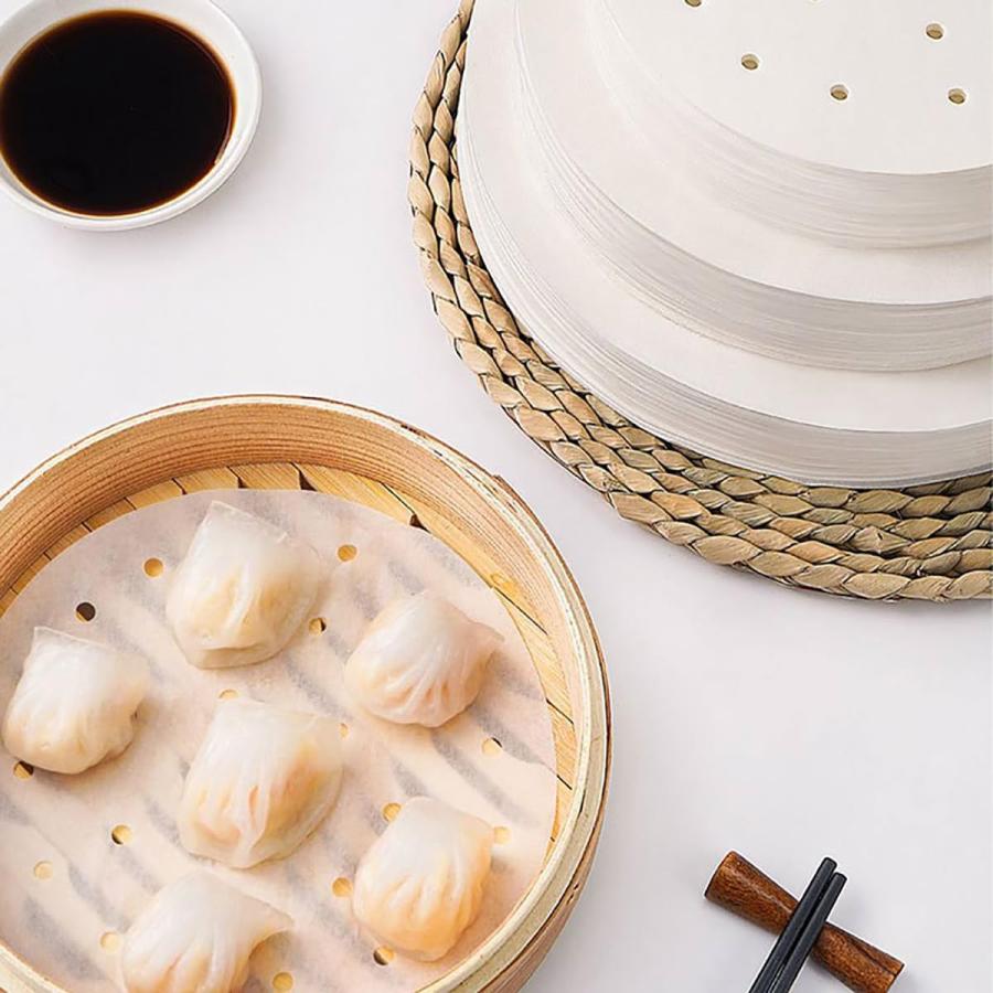 せいろ シート 100枚入り 蒸籠シート 円形 使い捨て 料理用クッキングシー ト 中華セイロ用調理用紙 蒸し器シート セイロ用紙 直径23cm |  | 06