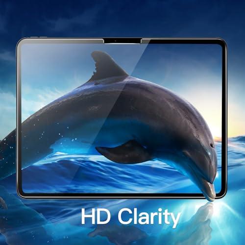 JEDirect iPad Pro用 13インチ M4 2024 液晶保護フィルム ガイド枠付き