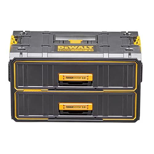 デウォルトDEWALT タフシステム2.0 2段チェスト 工具箱 収納ケース