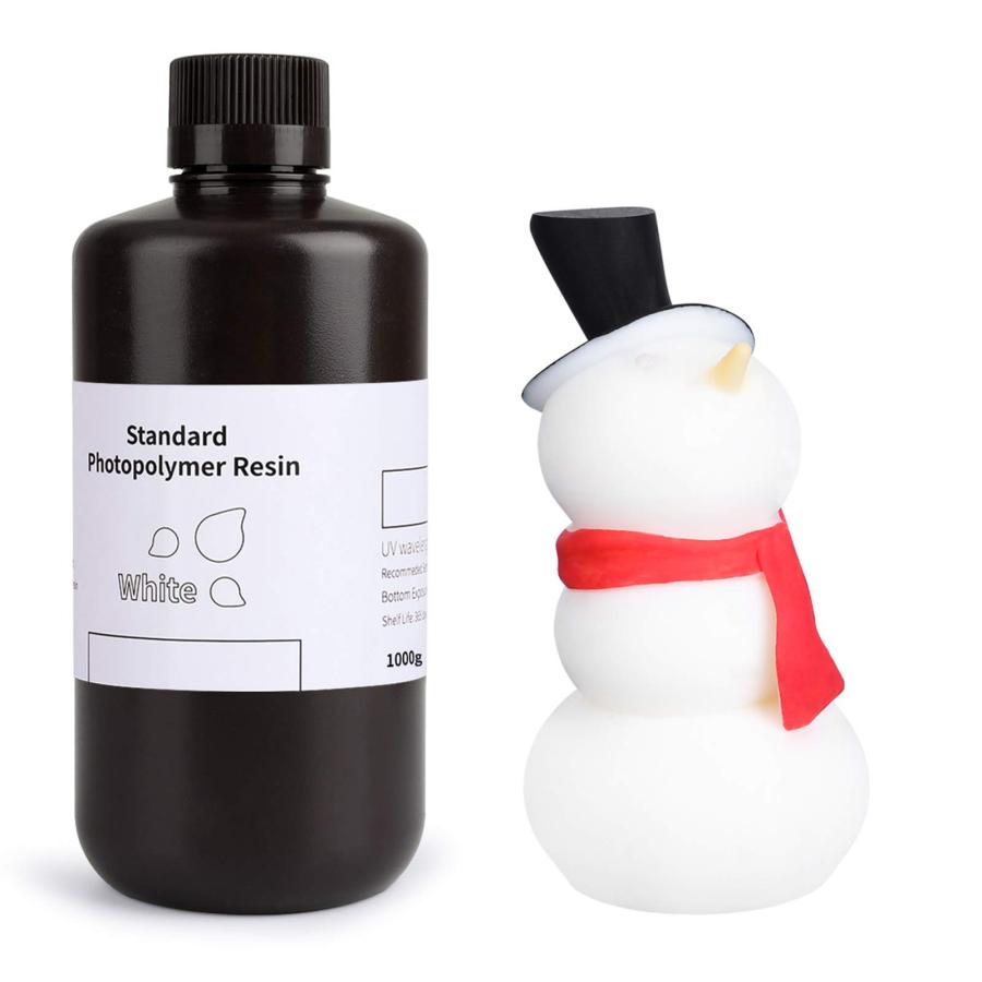 ELEGOO 光造形3Dプリンター用 UVレジン 1000g 光硬化可能樹脂 3D ELEGOO 光造形3Dプリンター用 UVレジン 1000g 光硬化可能樹脂 3D