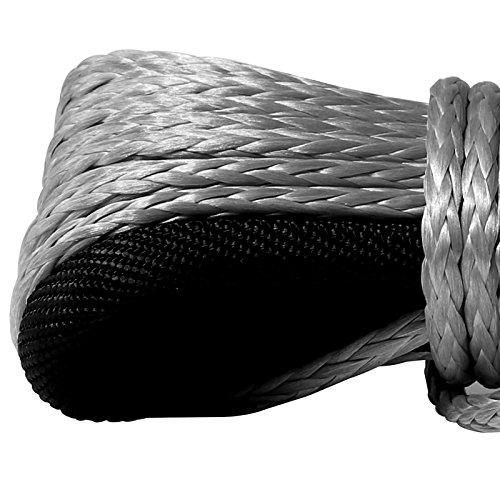 My Outline UHMWPE自動車用基本ウィンチロープ サイズ：6.3mm＊15m シンブルシース付属 色：フックグレー |  | 01