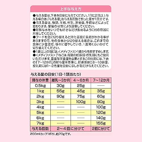 メディファス キャットフード 子ねこ 12か月まで チキン味 下部尿路/ｐHコントロール/麻布大学共同開発/国産/アルミ小分け 750g250g |  | 07