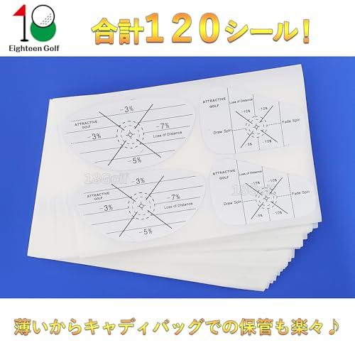 ゴルフ ショットマーカー 120ショット ゴルフ ショットセンサー ゴルフ練習用品 シール ドライバー アイアン ショットセンサー ドライバー用 |  | 03