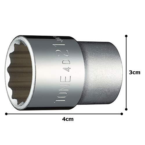 トネTONE ソケット12角 4D-21 差込角12.7mm1/2 二面幅21mm |  | 04