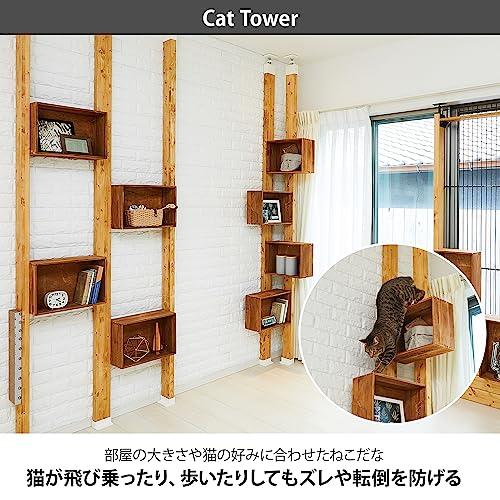 平安伸銅工業 LABRICO DIY収納パーツ 2×4アジャスター強力タイプ ブロンズ 最大使用荷重40kg EXB-1 |  | 05