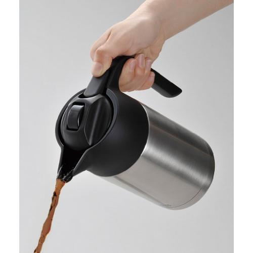 サーモス コーヒーメーカー ECF-700用 真空断熱ポット 中せん付き B-003988 |  | 03
