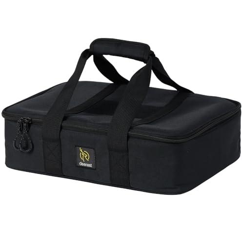 deerestユニットマルチギアコンテナケース1層ギアボックス収納道具ポータブル多機能キャリーバッグ多用途ツール保護・収納ケース多目的PU防水1 | 