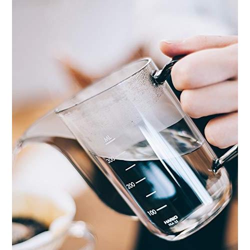 HARIOハリオ V60ドリップケトル・エアー 実用容量350ml 透明ブラック 計量 ポット 日本製 VKA-35-TB |  | 04