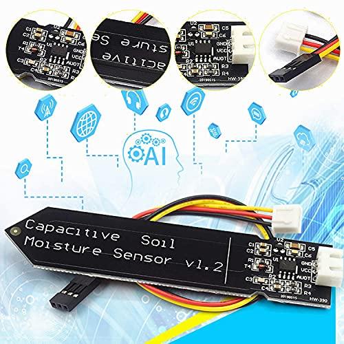 DiyStudio 土壌湿度計 湿度検出モジュール 水分センサ アナログ出力土壌水分リアルタイムデータ V1.2 用 耐食性ケーブル付き DC |  | 04
