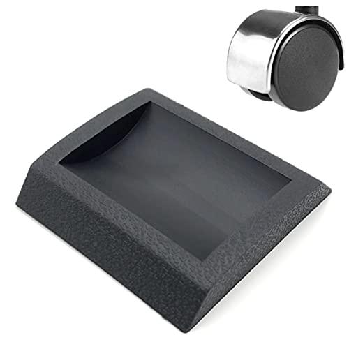 TUISKU キャスター ストッパー ゴム 5個 セット 椅子 固定 車輪止め 家具 ブラック | 