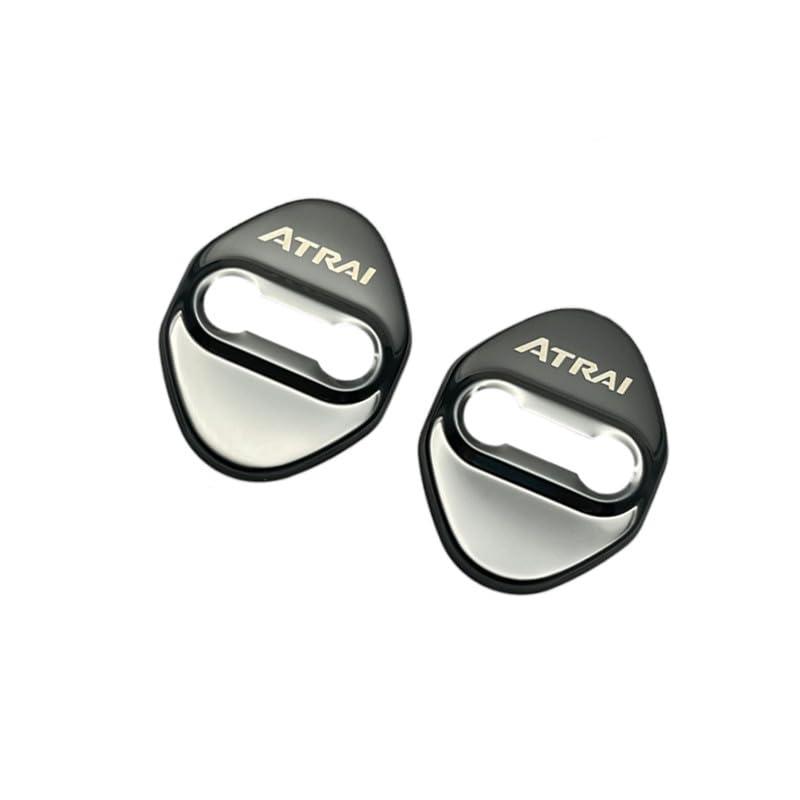 OKAYOHINN ダイハツ新型アトレー 6代目 フロント左と右のドア 専用 ストライカー カバー ドアロック カバー メッキ アクセサリー 内 |  | 07