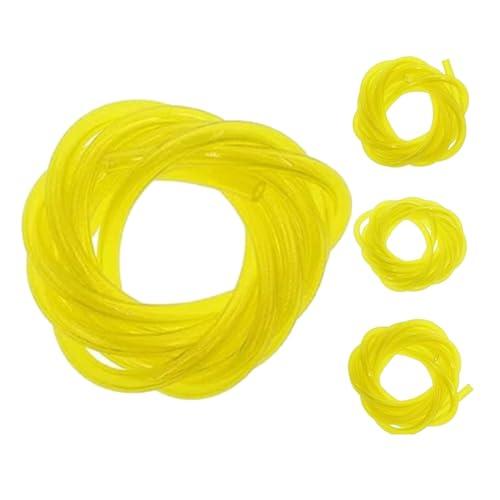 草刈払機燃料ホース 燃料ホース 燃料パイプ 4サイズセット 丸型 オイルパイプ 芝刈り機 草刈機 チェーンソー 農業機械 2mm x 3.5mm | 