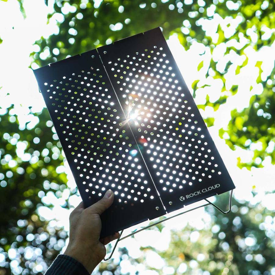 ROCK CLOUD キャンプ テーブル リンク付き 組立簡単 超軽量 アウトドア