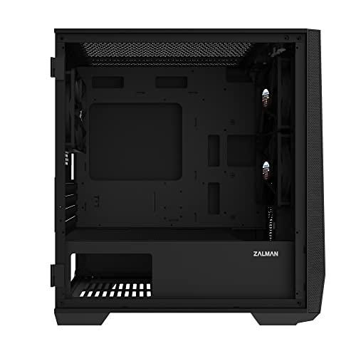 ZALMAN Z1 Iceberg Black ミニタワー型PCケース 多角形デザイン