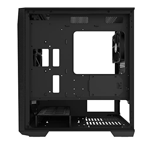 ZALMAN Z1 Iceberg Black ミニタワー型PCケース 多角形デザイン