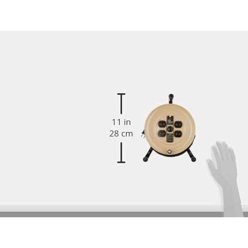 ハタヤ HATAYA コードリール 小型 屋内用 100V型 コード10m 太さVCTF2.0? 標準型 温度センサー内蔵 コンセント4個 コン |  | 01